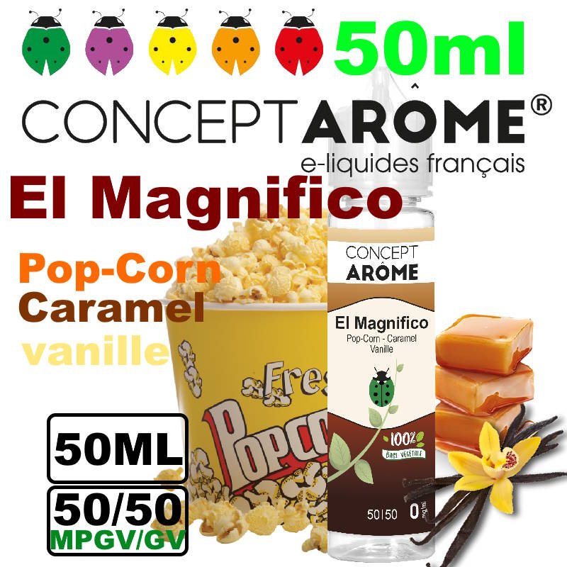 eliquide-vegetol-Conceptarome-50ml-El-magnifico-popcorn-caramel-vanille