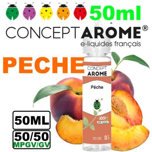 eliquide-vegetol-Conceptarome-50ml-PECHE
