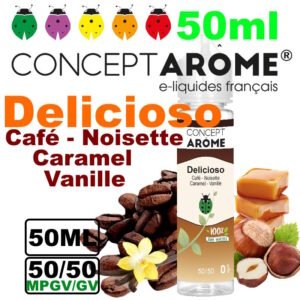 eliquide-vegetol-Conceptarome-50ml-delicioso-cafe-caramel-noisette-vanille