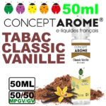 eliquide-vegetol-Conceptarome-50ml-tabac-classic-vanille