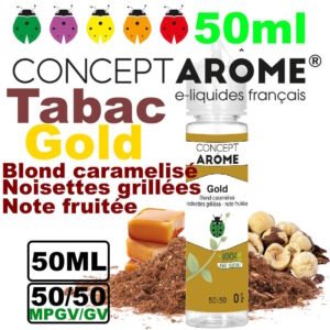 eliquide-vegetol-Conceptarome-50ml-tabac-gold