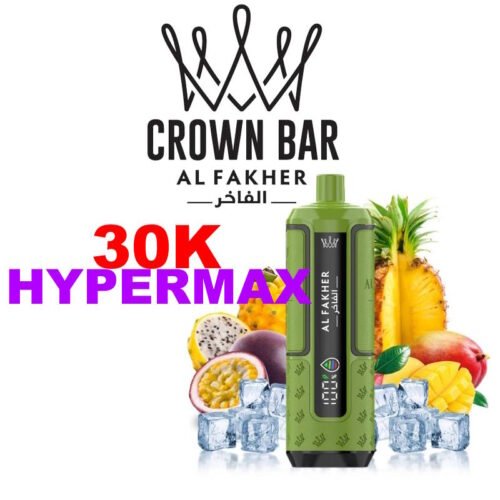 hyper-max-advanced-30k-950mah-crown-bar-by-al-fakher-kit-summer-dream