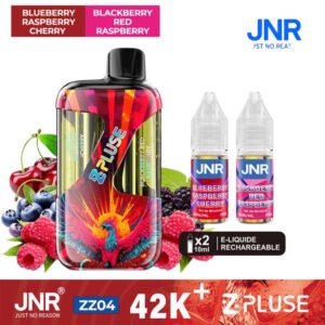 Puff-Blueberry-Raspberry-Cherry-Blackberry-Red-Raspberry-42K-2X10ml-JNR-Zpluse-by-JNR