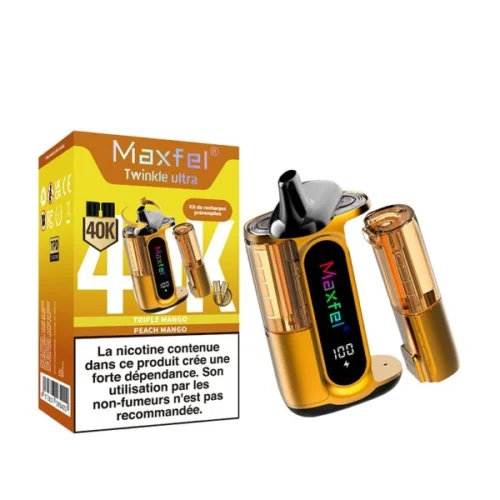 starter-kit-twinkle-ultra-40k-2-in-1-1200mah-2-maxfel-Triple-Mango-Peach-Mango