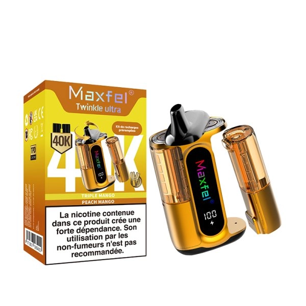 starter-kit-twinkle-ultra-40k-2-in-1-1200mah-2-maxfel-Triple-Mango-Peach-Mango