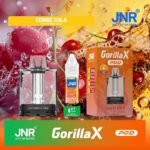 jnr-gorilla-x-pod-remplissable-cartouche-vide-20mg-10ml-cerise-cola-decoration