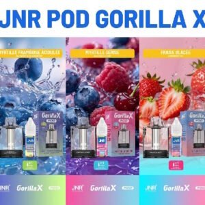 jnr-gorilla-x-pod-remplissable-cartouche-vide-20mg-10ml-gamme