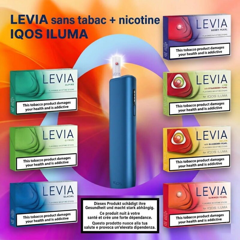 levia-iqos-iluma-stick-saveur-nicotine-flavor-free-tabac-sans-tabac-herbe-gamme