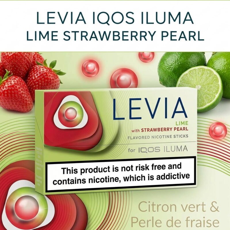 levia-iqos-iluma-stick-saveur-nicotine-flavor-free-tabac-sans-tabac-lime-with-strawberry-pearl