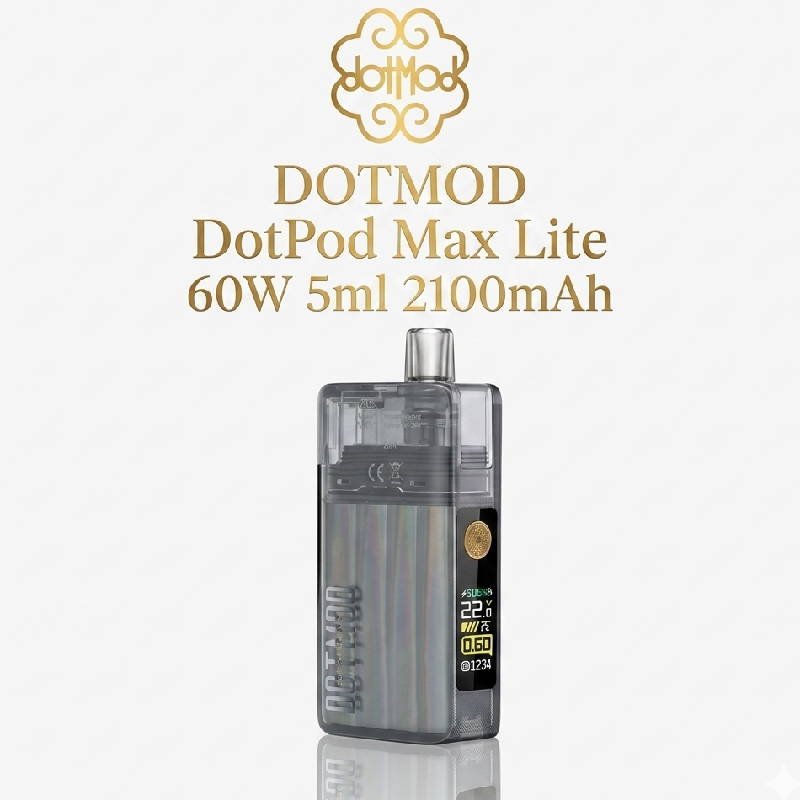 pack-dotpod-max-lite-5ml-2100mah-dotmod-black pack-dotpod-max-lite-5ml-2100mah-dotmod-black