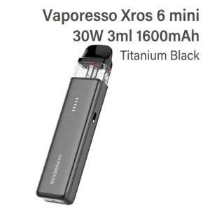 pack-pod-xros-6-mini-3ml-1600mah-couleur-titanium-black-vaporesso pack-pod-xros-6-mini-3ml-1600mah-couleur-titanium-black-vaporesso