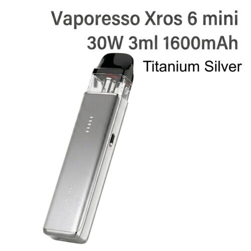 pack-pod-xros-6-mini-3ml-1600mah-couleur-titanium-silver-vaporesso