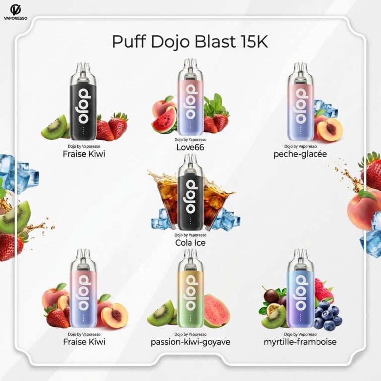 Dojo Blast puff 15K par Vaporesso 10 dojo-puff-15k-20mg