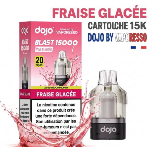 pod-dojo-blast-15k-dojo-by-vaporesso-fraise-glacee