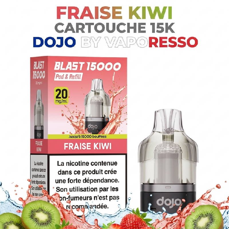 pod-dojo-blast-15k-dojo-by-vaporesso-fraise-kiwi pod-dojo-blast-15k-dojo-by-vaporesso-fraise-kiwi