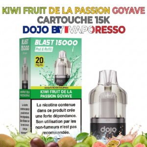 pod-dojo-blast-15k-dojo-by-vaporesso-kiwi-fruit-passion-goyave pod-dojo-blast-15k-dojo-by-vaporesso-kiwi-fruit-passion-goyave