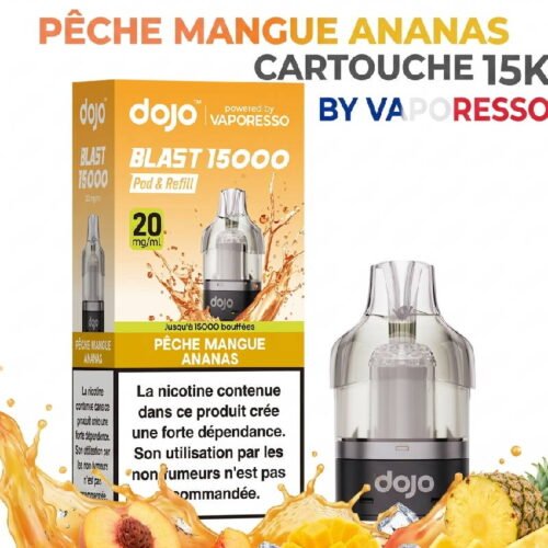 pod-dojo-blast-15k-dojo-by-vaporesso-peche-mangue-ananas