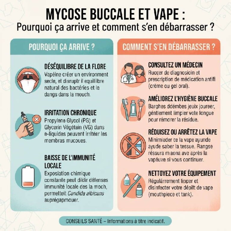 Mycose buccale et Vape : Pourquoi ça arrive et comment s'en débarrasser ? 4 Mycose-buccale-et-Vape-Pourquoi-et-comment-en-debarrasser