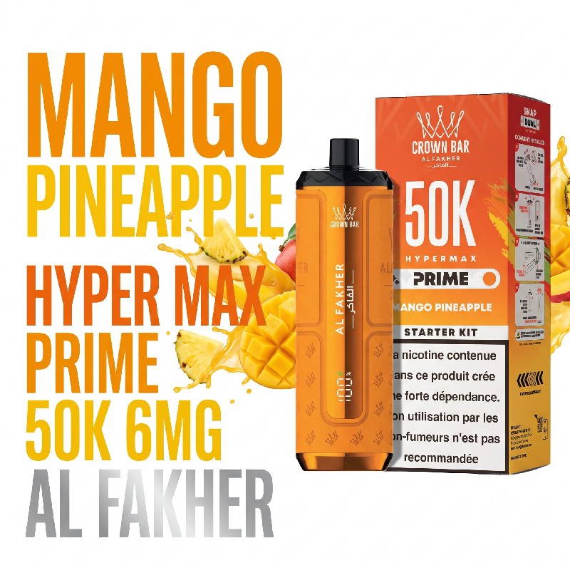 PUFF-50K-Hyper-Max-Prime-Al-Fakher-mango-pineapple PUFF-50K-Hyper-Max-Prime-Al-Fakher-mango-pineapple