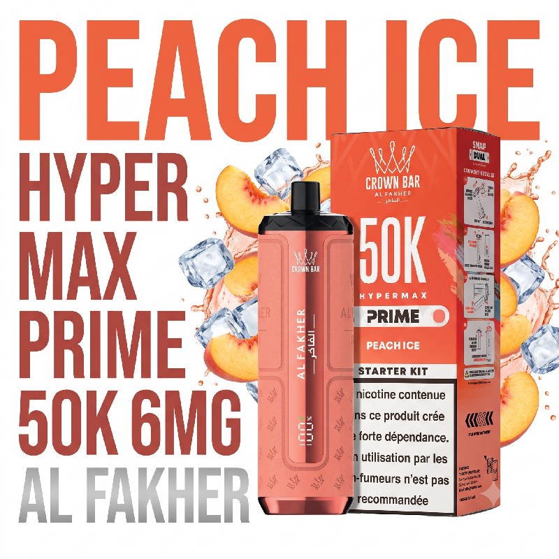 PUFF-50K-Hyper-Max-Prime-Al-Fakher-peach-ice PUFF-50K-Hyper-Max-Prime-Al-Fakher-peach-ice