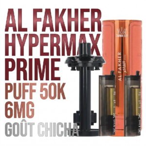 PUFF-50K-Hyper-Max-Prime-Al-Fakher-pieces-2-cartouches-pre-remplies