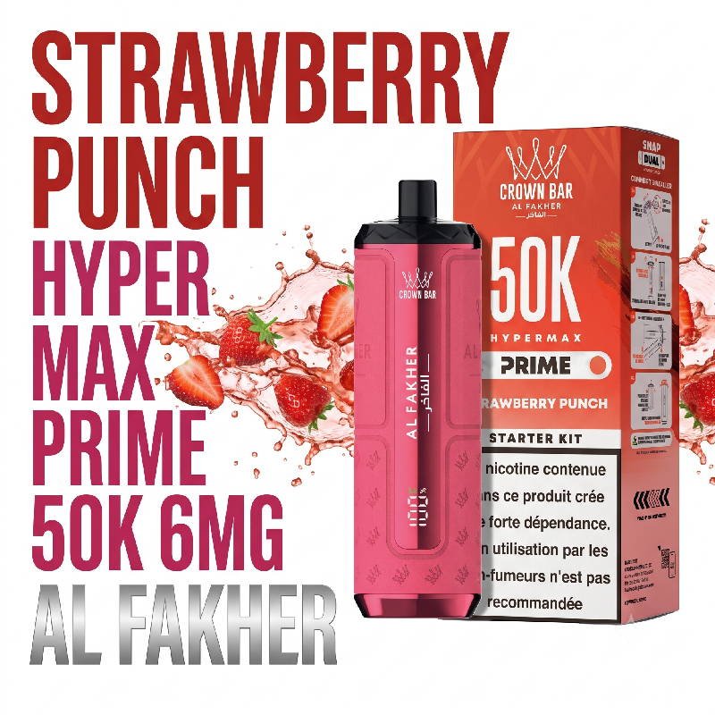 PUFF-50K-Hyper-Max-Prime-Al-Fakher-strawberry-punch PUFF-50K-Hyper-Max-Prime-Al-Fakher-strawberry-punch