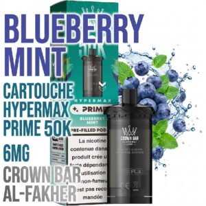cartouche-puff-50k-crown-bar-al-fakher-hypermax-prime-pre-filled-pod-blueberry_mint