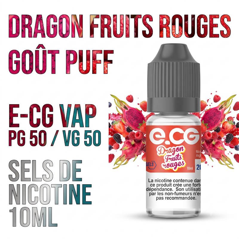 ecg-sel-de-nicotine-10ml-gout-puff-jnr-pas-cher-dragon-fruits-rouges