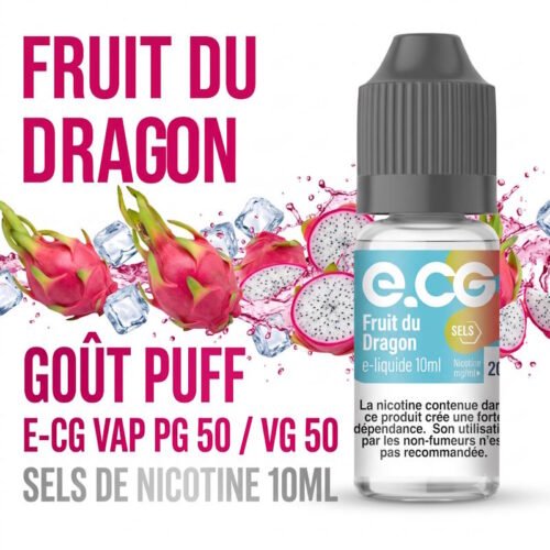 ecg-sel-de-nicotine-10ml-gout-puff-jnr-pas-cher-fruit-du-dragon