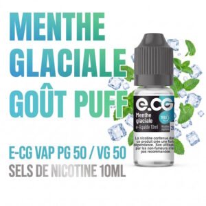 ecg-sel-de-nicotine-10ml-gout-puff-jnr-pas-cher-menthe-glaciale