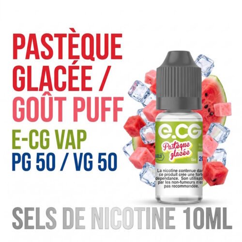 ecg-sel-de-nicotine-10ml-gout-puff-jnr-pas-cher-pasteque-glacee