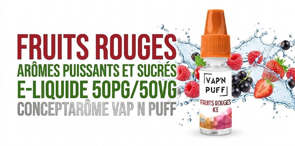 e liquide conceptarome 10ml vegetol sans alcool fruits rouges vapnpuff slider