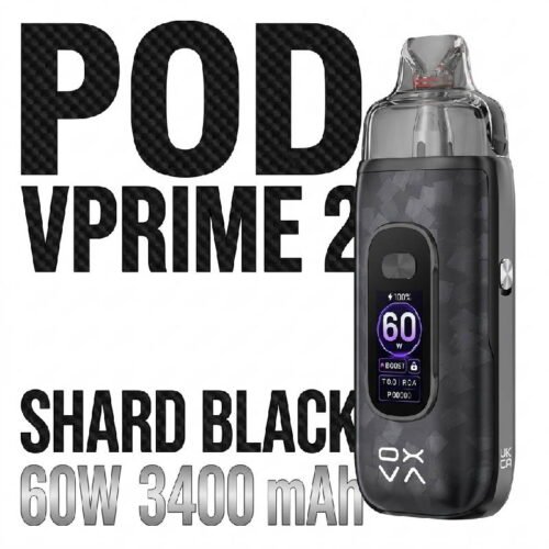 kit-pod-vprime-2-oxva-ecig-60w-3400mah-Shard-Black