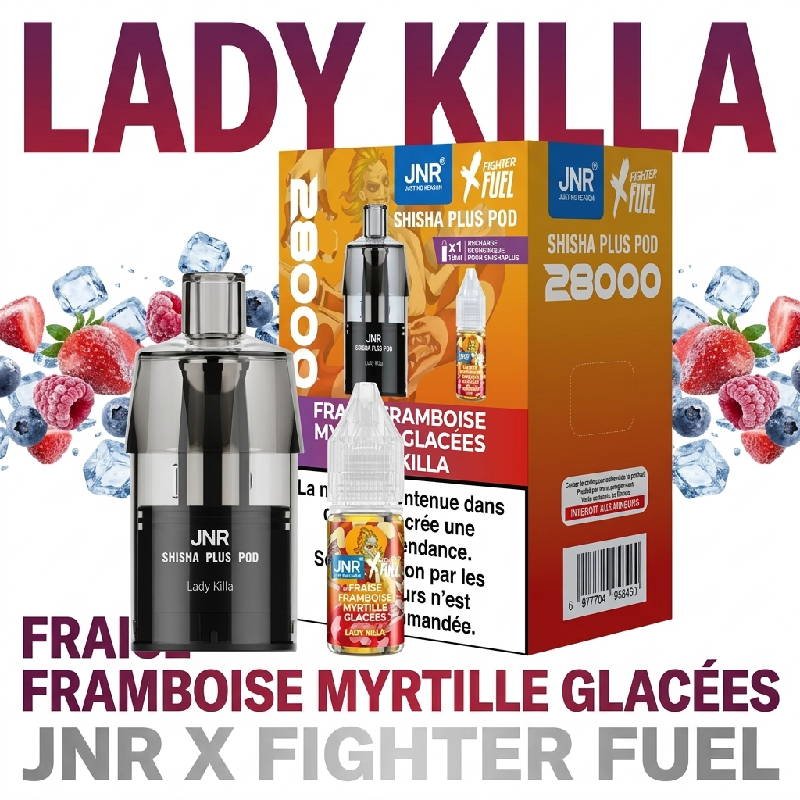 cartouche-jnr-fighter-fuel-shisha-plus-28k-lady-killa-ice-fraise-framboise-myrtille-glacee