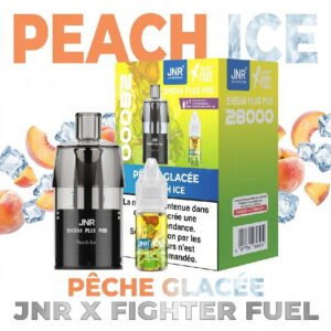 cartouche-jnr-fighter-fuel-shisha-plus-28k-peach-ice-peche-glacee