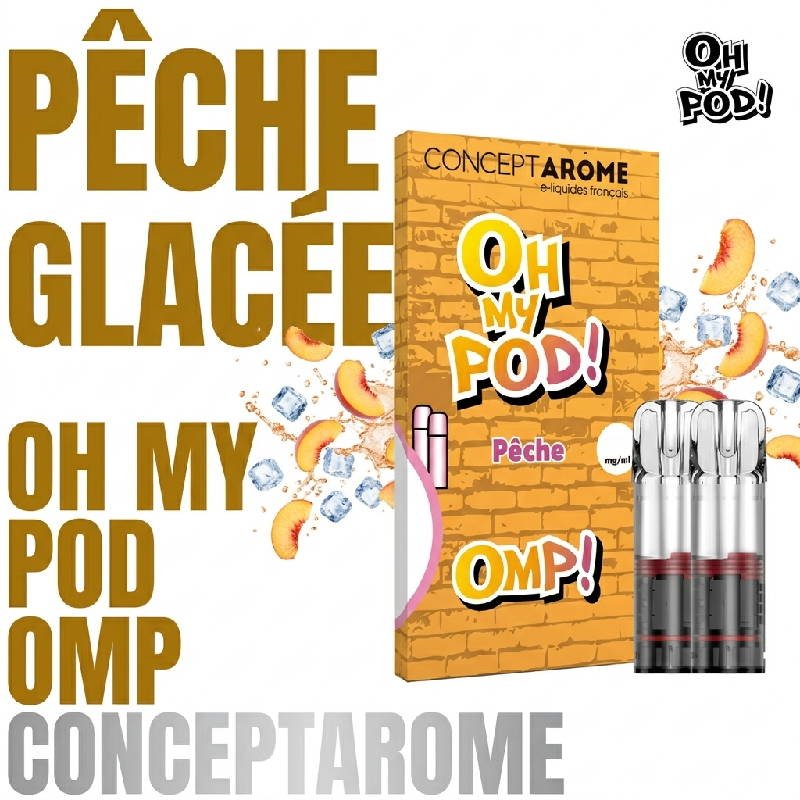 oh-my-pod-omp-compatible-elfa-toovap-saveur-Peche-glacee